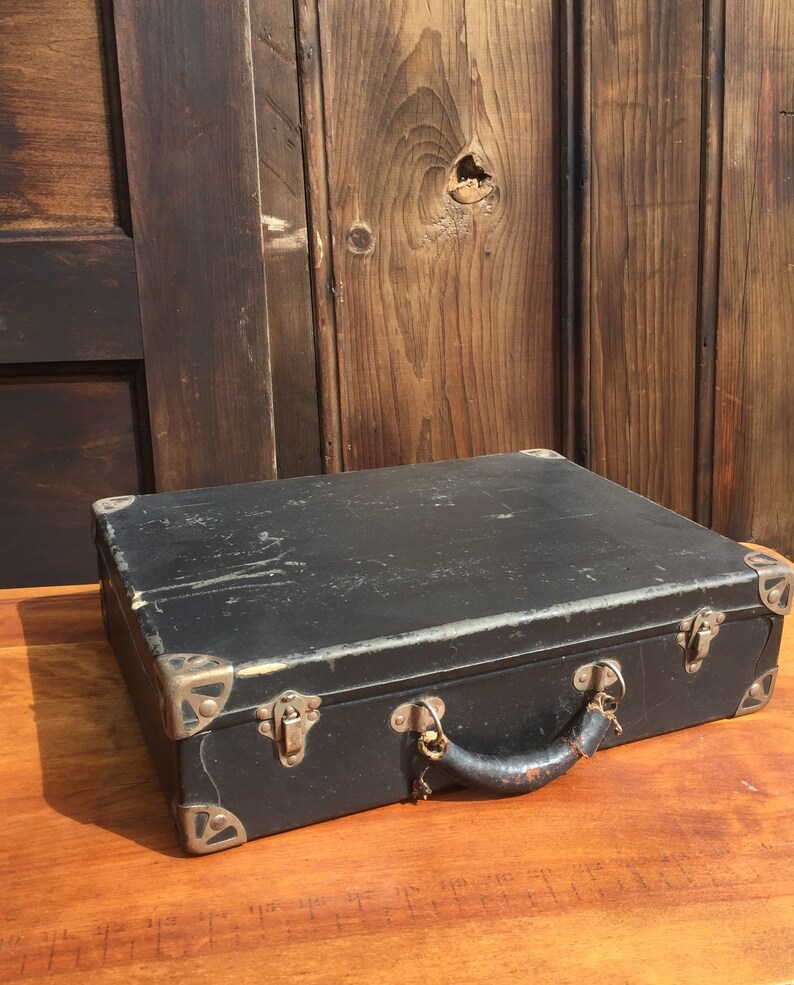 Antique Salesman Suitcase