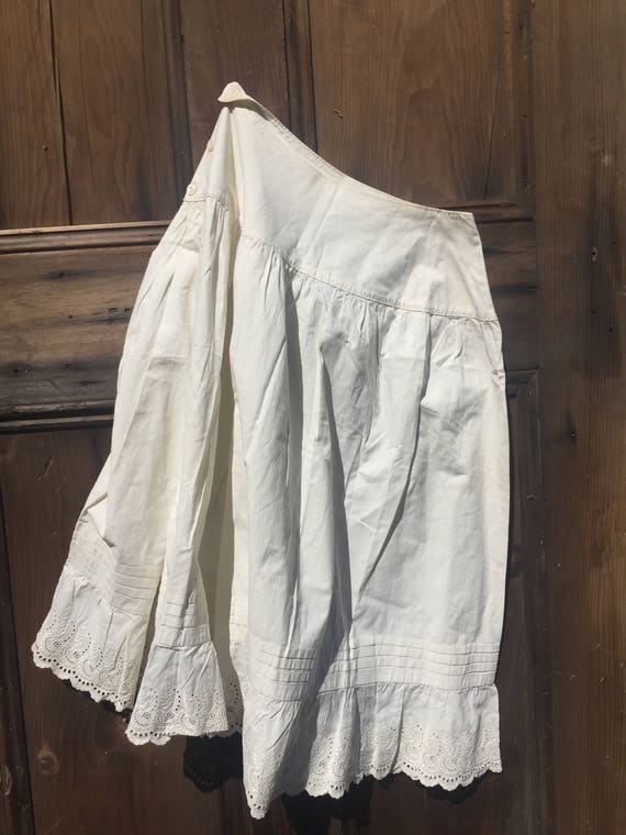 Vintage Cotton Petticoat