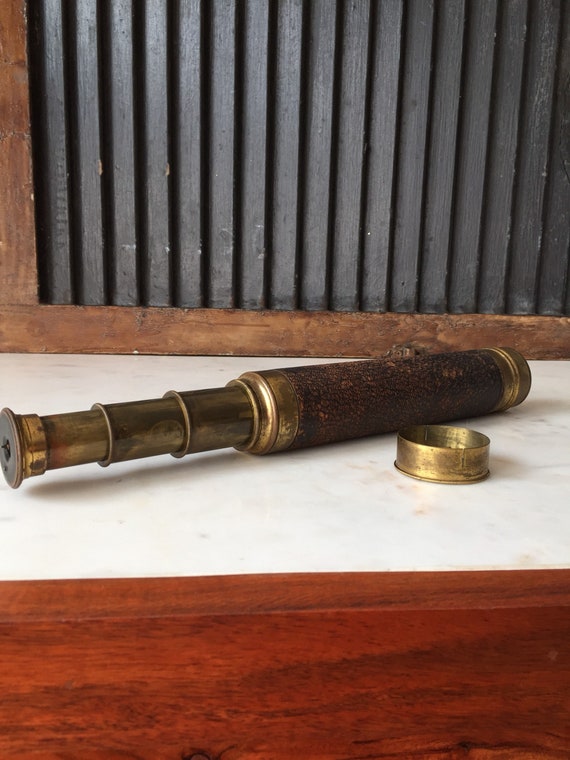 antique telescope