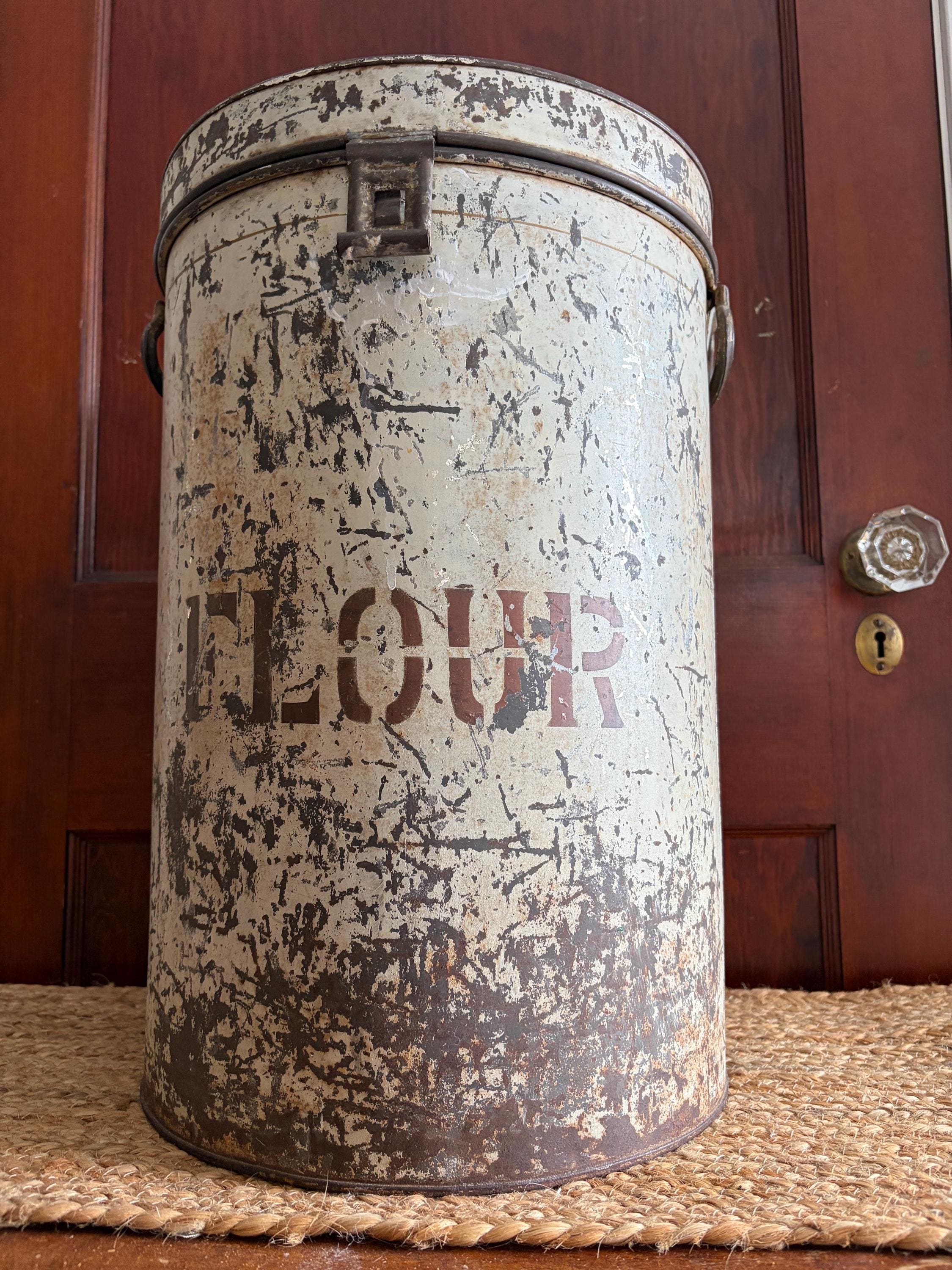 Flour Bin Antique - Etsy