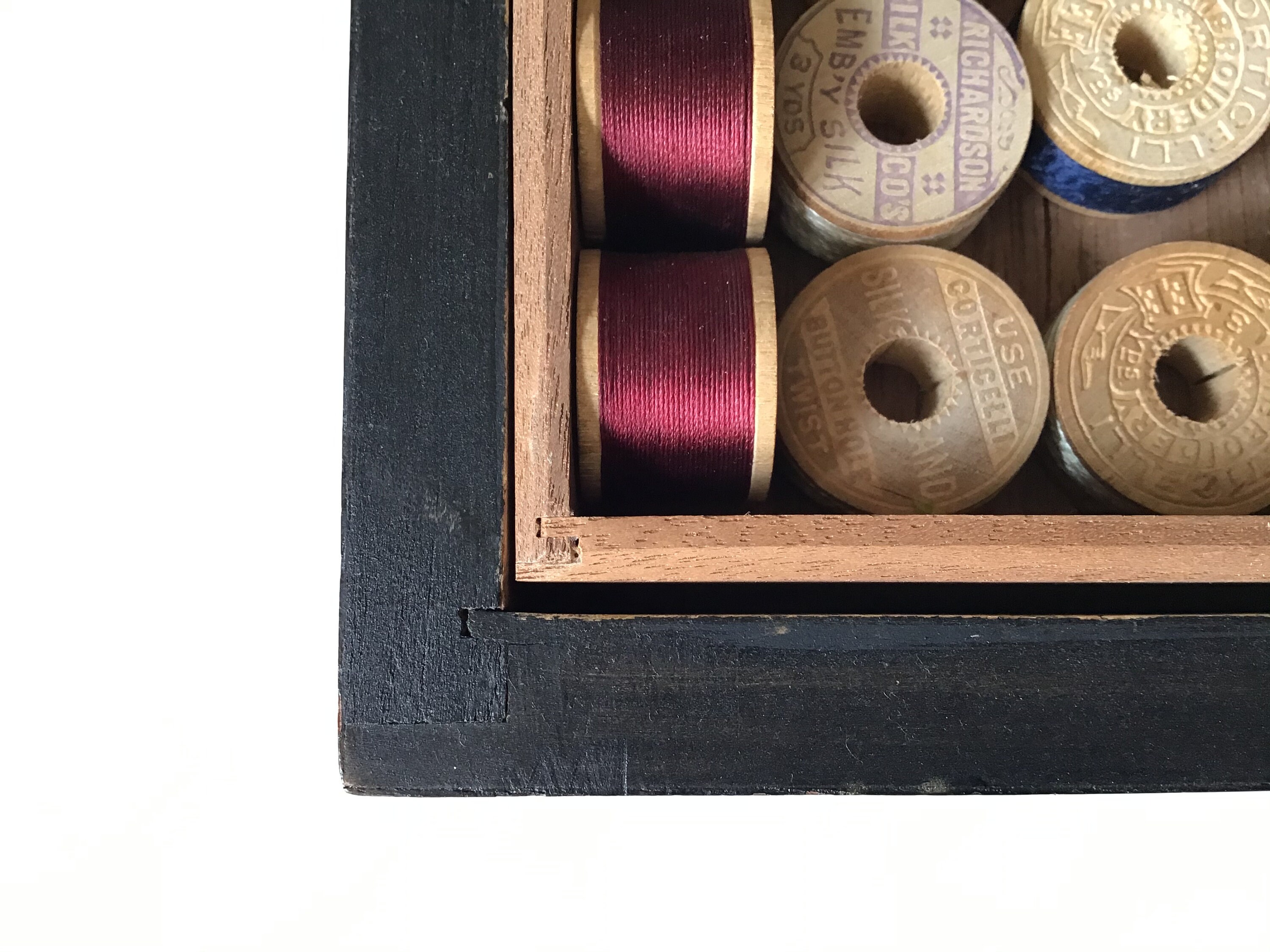 Antique Shaker Sewing Box Etsy