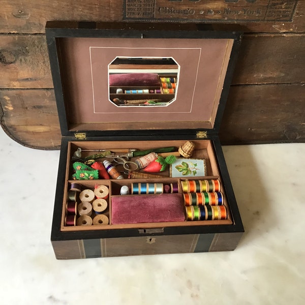 Shaker Sewing Box Etsy