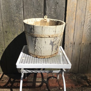 Antique Wooden Sap Bucket