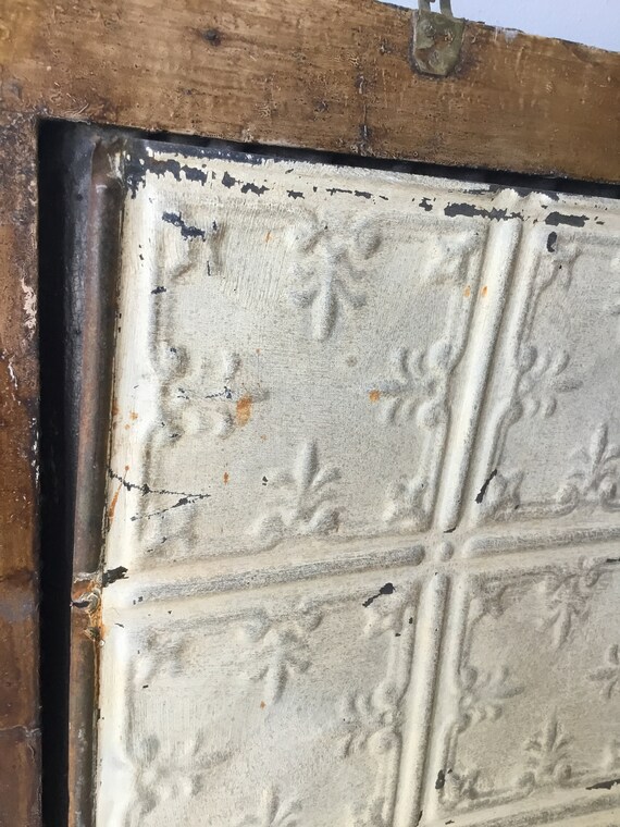 Antique Tin Ceiling Tile Etsy