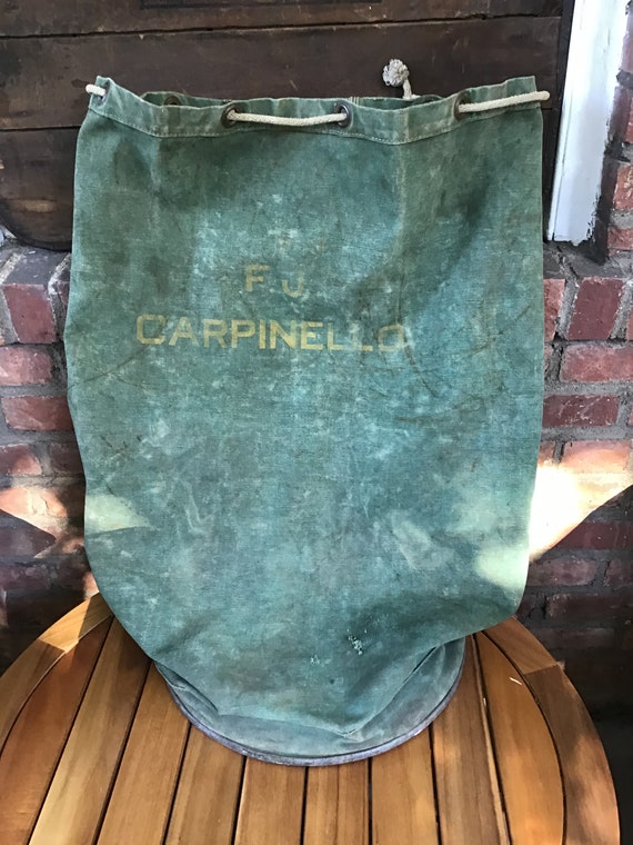 Vintage Canvas Supply/Duffel Bag