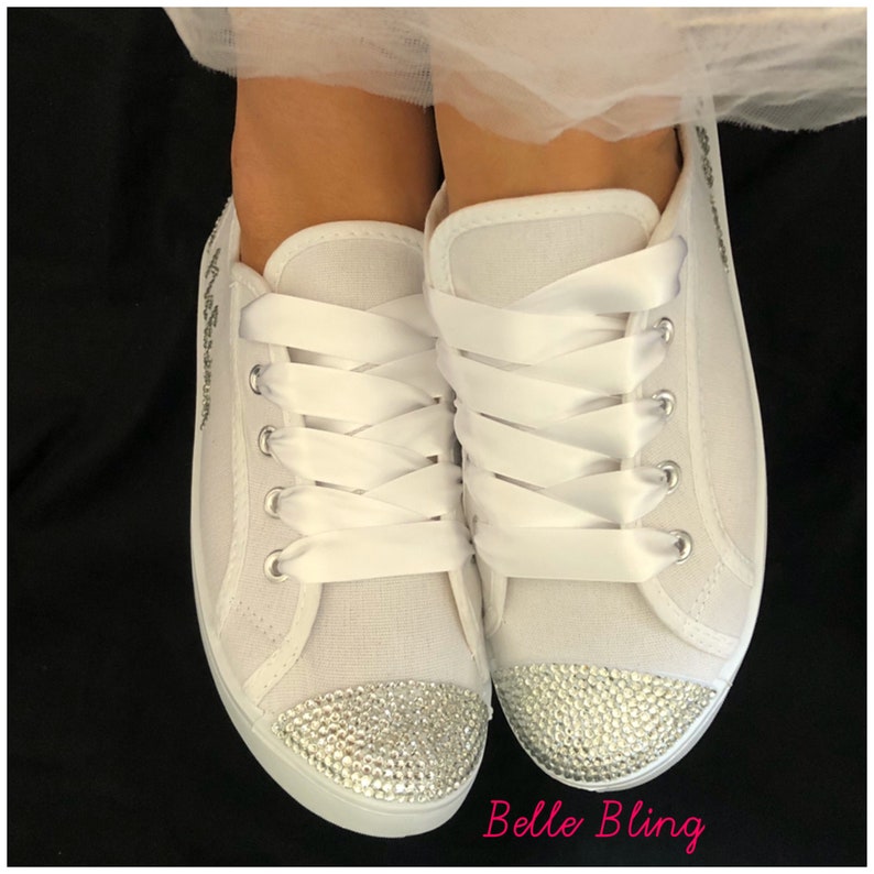 customised wedding trainers