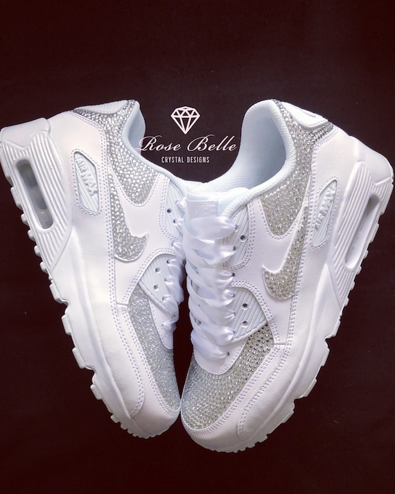 Wedding Bridal Nike Air Max 90s, Bride Nikes, Bling Trainers, Bridal  Sneakers, Personalised Nike Trainers, Wedding Nike - Etsy