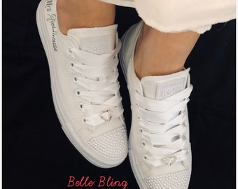 wedding converse etsy