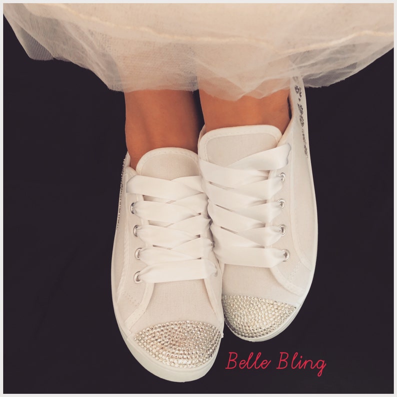 customised wedding trainers
