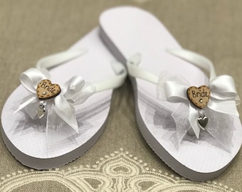 Wedding Flip Flops Etsy