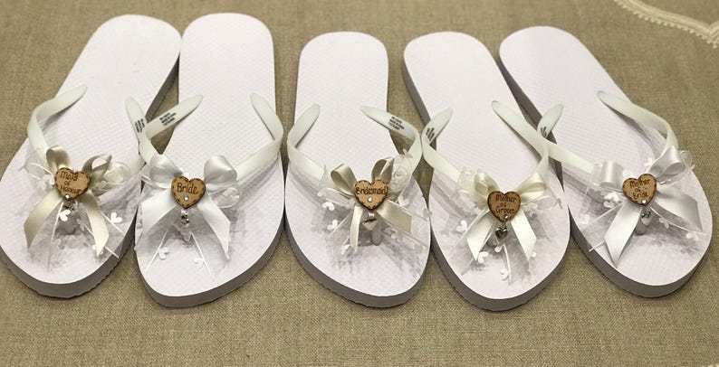 Wedding Flip Flops image 3