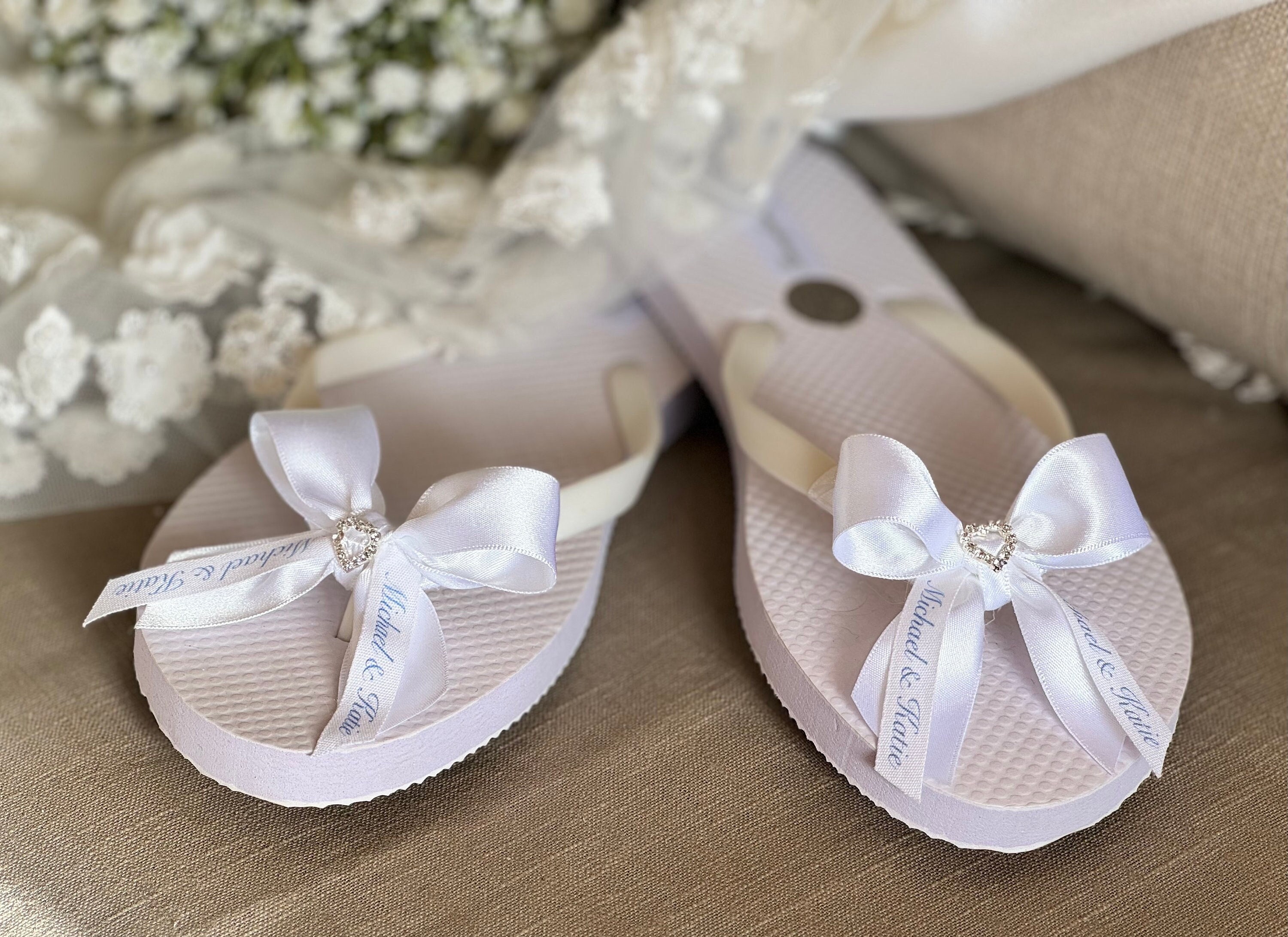 Wedding Flip Flops -  UK