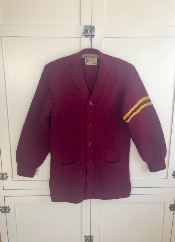 1940's to 1950's Princeton Award Maroon and Gold W