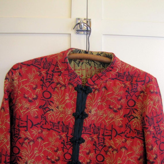 1960'S Asian Tapestry Jacket, Jacket, Women's Jack