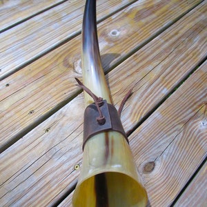 Drinking Horn, Viking drinking horn, Celtic drinking horn, Mead horn, Ale horn, Horn cup, horn mug, thanksgiving, halloween, yule image 2