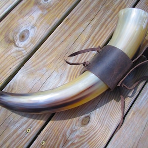 Drinking Horn, Viking drinking horn, Celtic drinking horn, Mead horn, Ale horn, Horn cup, horn mug, thanksgiving, halloween, yule image 1