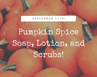 Pumpkin Spice Sugar Scrub- All Natural