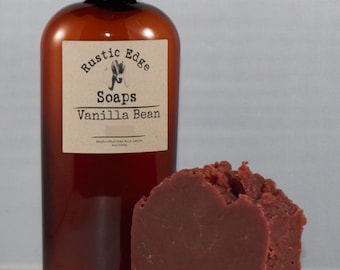 All Natural Vanilla Bean Goat Milk Soap and Lotion Set