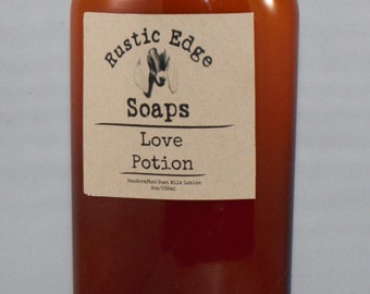 All Natural Love Potion Goat Milk Lotion