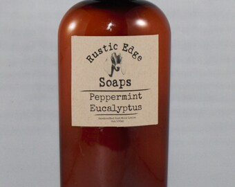 Peppermint Eucalyptus Goat Milk Lotion- All Natural