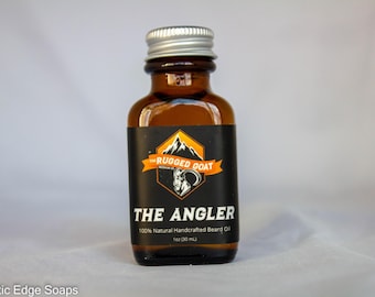 The Angler Beard Oil by Rugged Goat with Jojoba oil