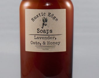 All Natural Lavender, Oats, and Honey Goat Milk Lotion- All Natural