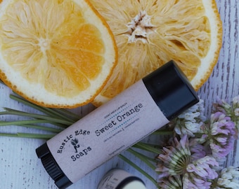 All Natural Sweet Orange Goat Milk Lip Balm