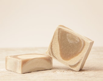 Just Breathe All Natural Goat Milk Soap, Peppermint, Eucalyptus, Lavender Essential Oil Soap