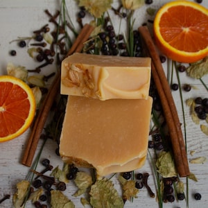 Spicy Orange Beer & Goat Milk Soap- All Natural