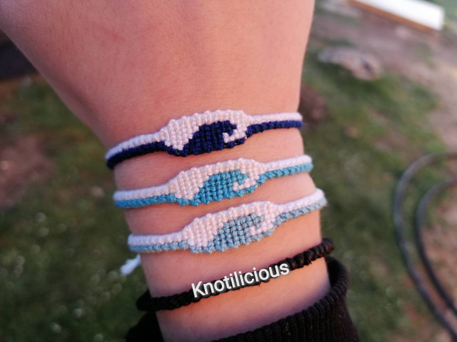Ocean Wave Friendship Bracelet Ocean Jewelry Ocean Wave Etsy