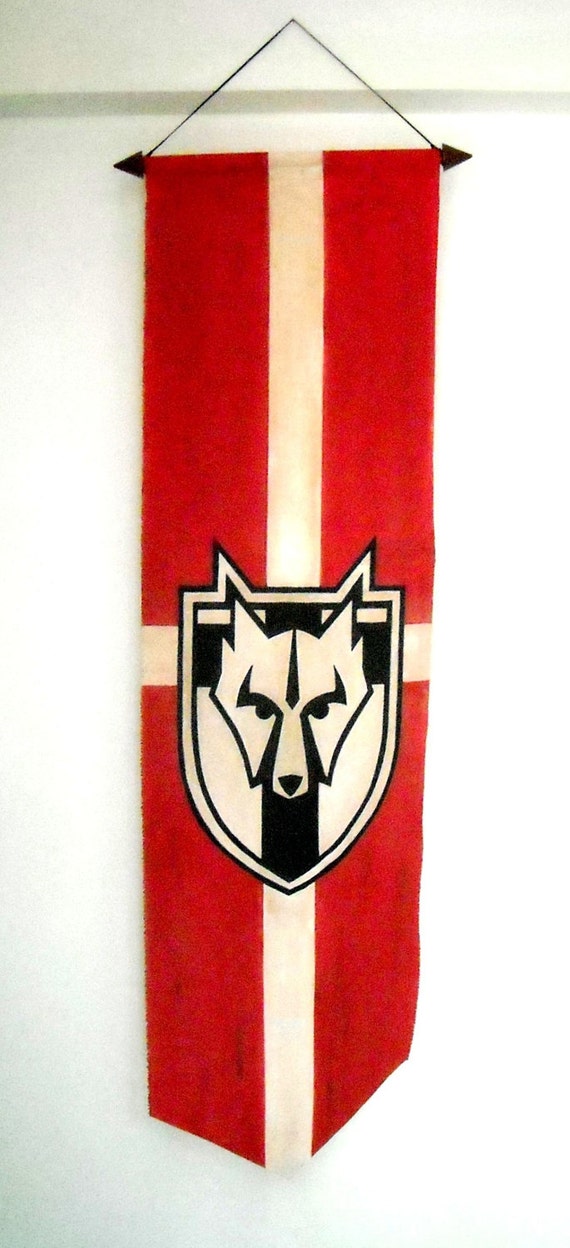 Hand Painted Solitude Banner Dirty Version Etsy