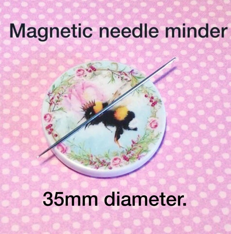 Needle magnet cross stitch needle minder needleminder | Etsy