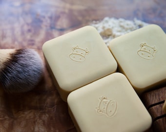 Grass Fed Tallow Wet Shave Soap Bar - Rosemary, Lime & Peppermint