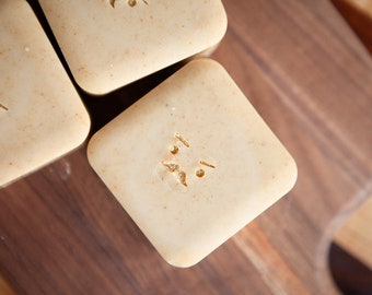 Organic Turmeric Beer Shampoo Bar.  Made with Hemp Seed Oil.  Multipurpose Soap Bar.  Goat Milk Soap.