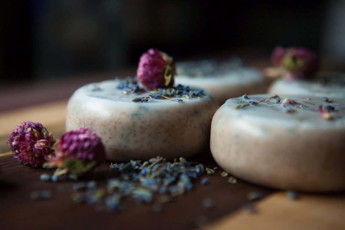 In Shower Lotion Bar. Pink Lavender. Moroccan Clay Gentle Etsy