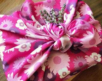 Furoshiki Cloth Wrap.  Use for gift wrapping.  Reusable.  Waste Free Packaging.  Holiday Gift Wrapping and Packaging.