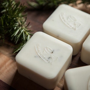 Organic coconut oil soap.  Original Rosemary Lavender Kitchen and Linen Soap.  Kitchen Soap.  Wash dishes, linens, baby bottles. Dish Soap