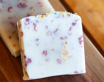 Holiday Mint Soap & Shampoo Bar, Balsam Cedar Scent