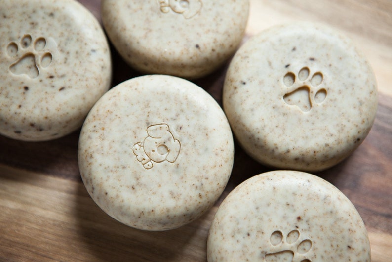 Dog Shampoo. Wild Earth and Mugwort Pet Shampoo Bar. Apple Etsy