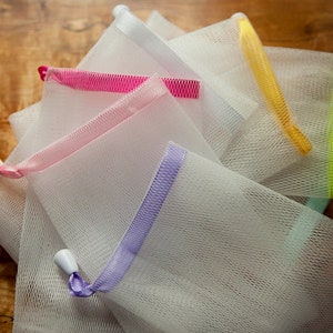 Soap Saver.  Soap Mesh Bubble Bag.  Bulk Sale.  For Handmade Soaps.