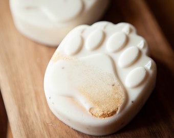 Kitchen Soap, Dish Soap.  Package Free.  Winter Soap Collecrion.  Owls and Bear Paw.