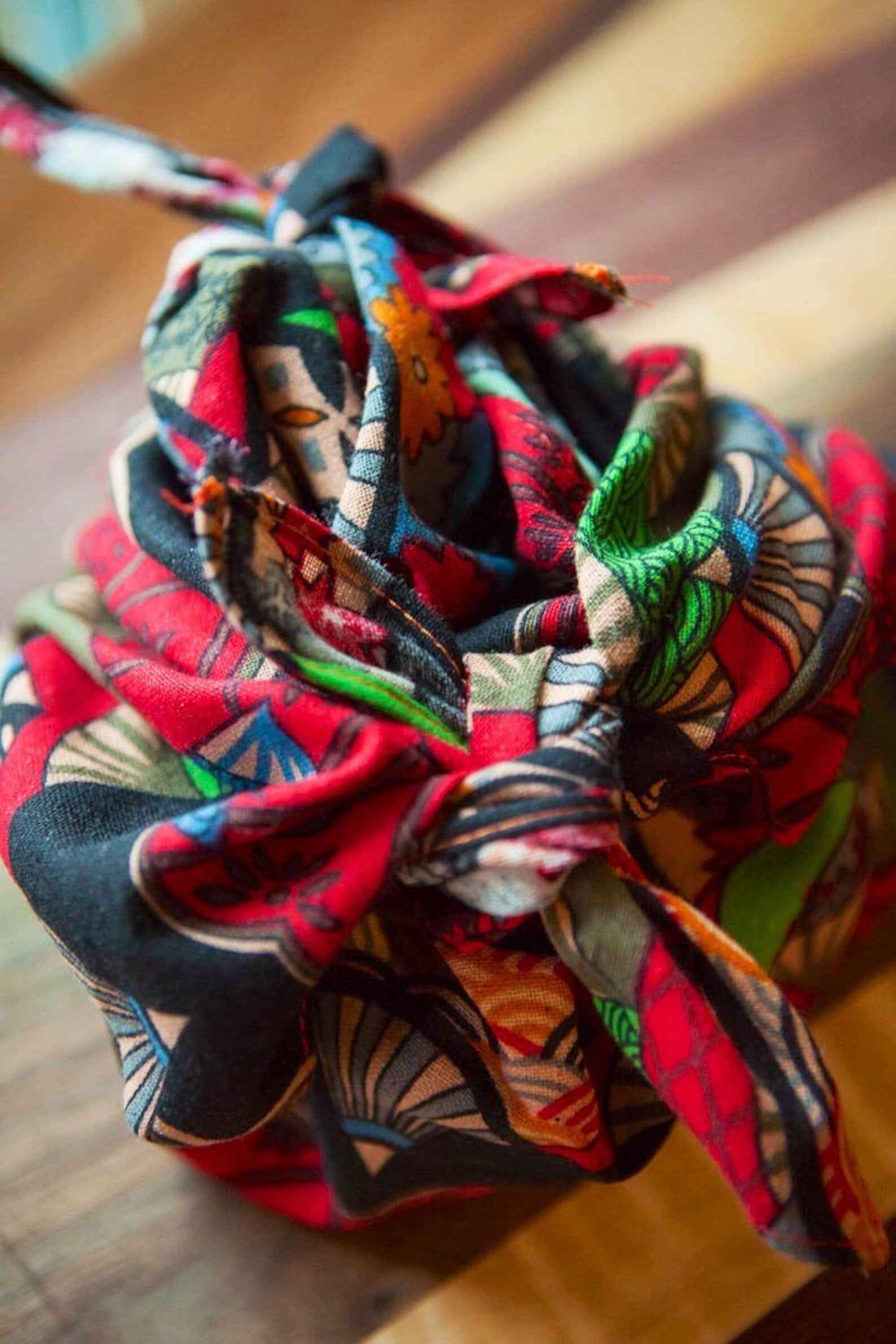 Furoshiki Fabric Wrap. Large. Cloth for Gift Wrapping. Etsy