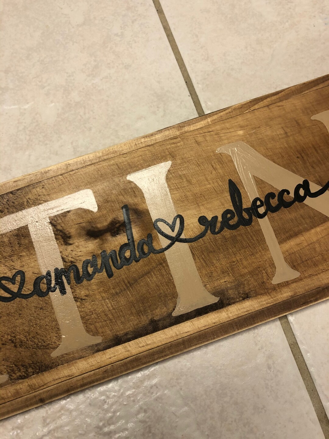 Family Point Sign Family Sign - Etsy