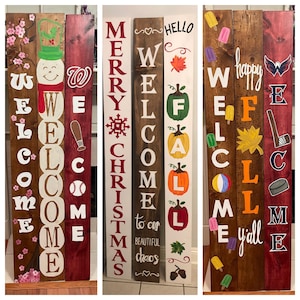 Hand Painted Porch Signs