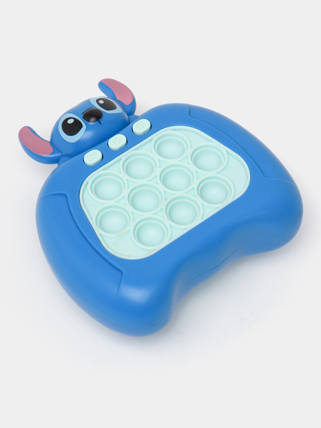 Stitch Pop Push It Game Controller Sensory Fidget Toy Electronic Battery  Whack A Mole Gift Popping Game 