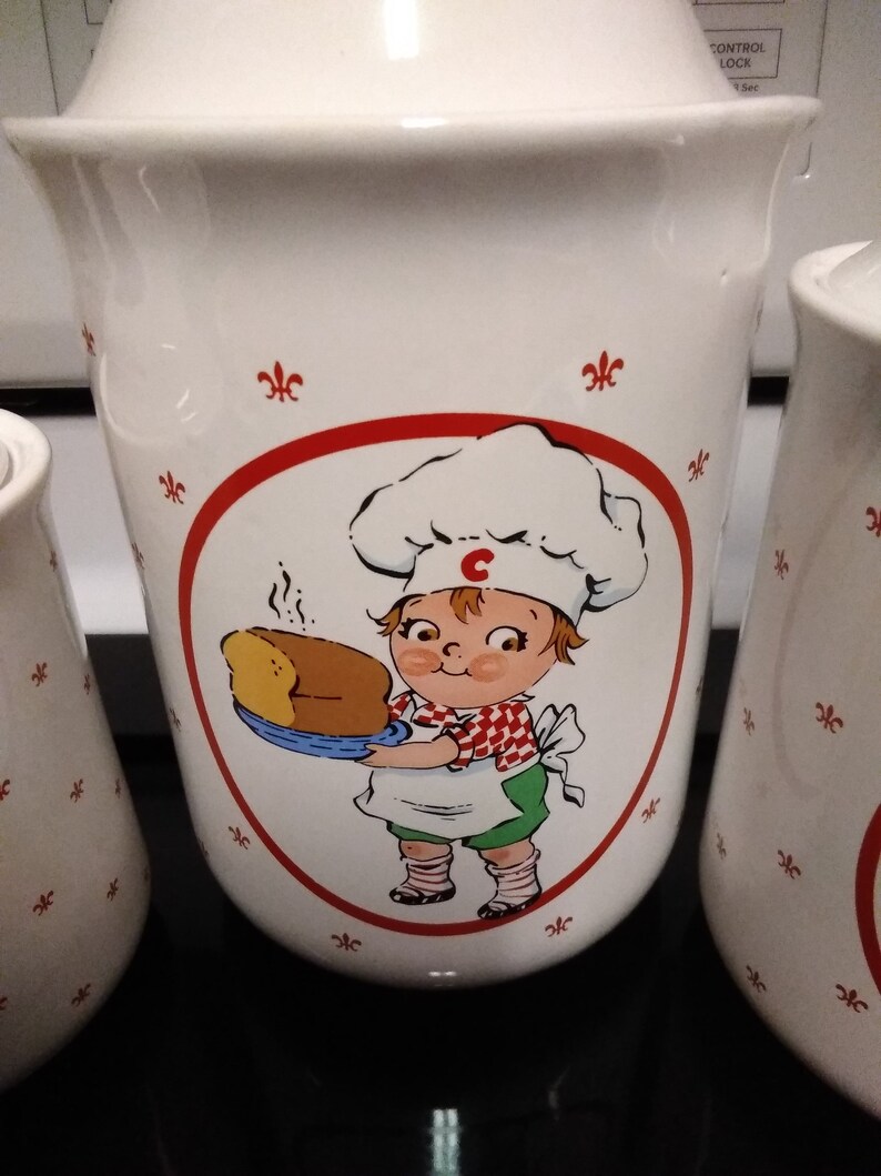 Vintage Campbell's Soup Canister set with lids Cookie Jar Etsy