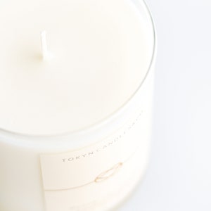 Ginza Rose Japonica Hand-Poured Scented Floral Soy Candle Gift image 4