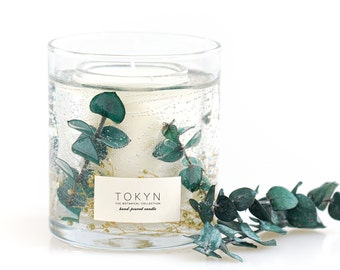 The Botanical Collection - Toyama Forest Mist | Scented Candle | Gifts  | Home Decor | Botanical Candle | Floral Candle | Tokyncandles