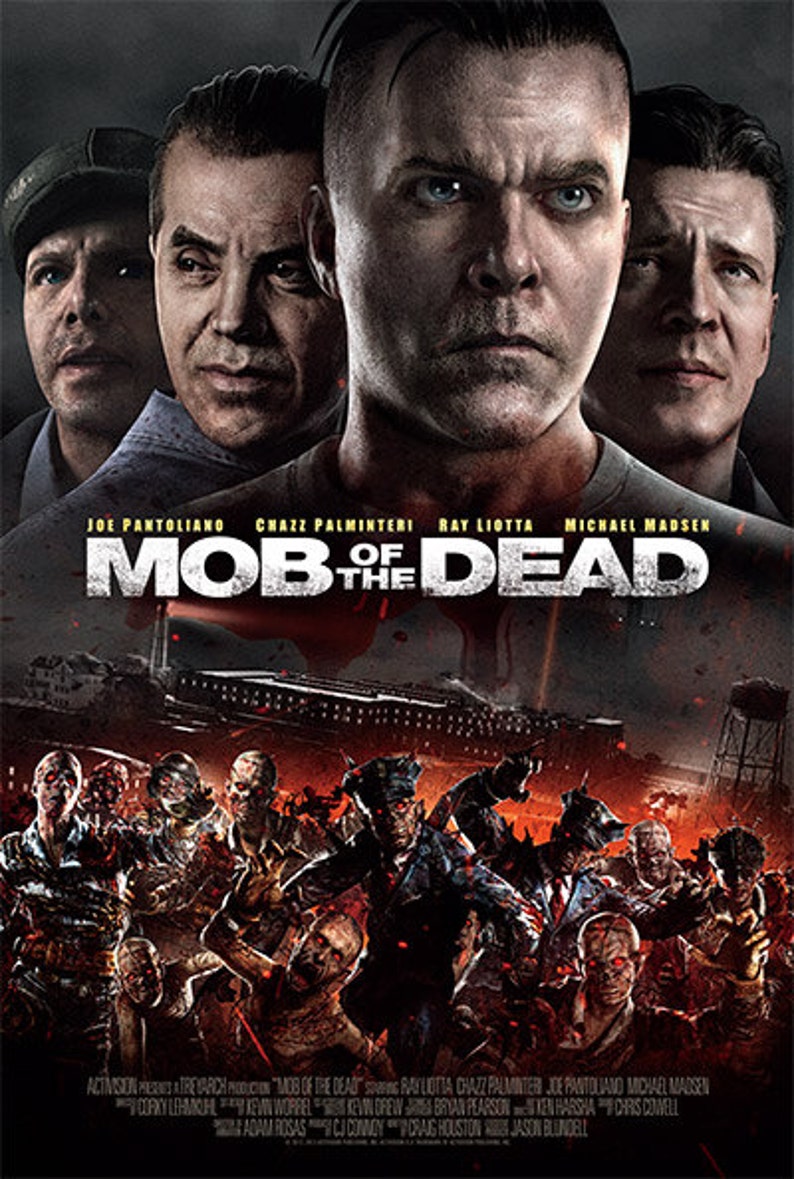Call of Duty Black ops 2 Mob of the dead Nazi zombie poster Etsy