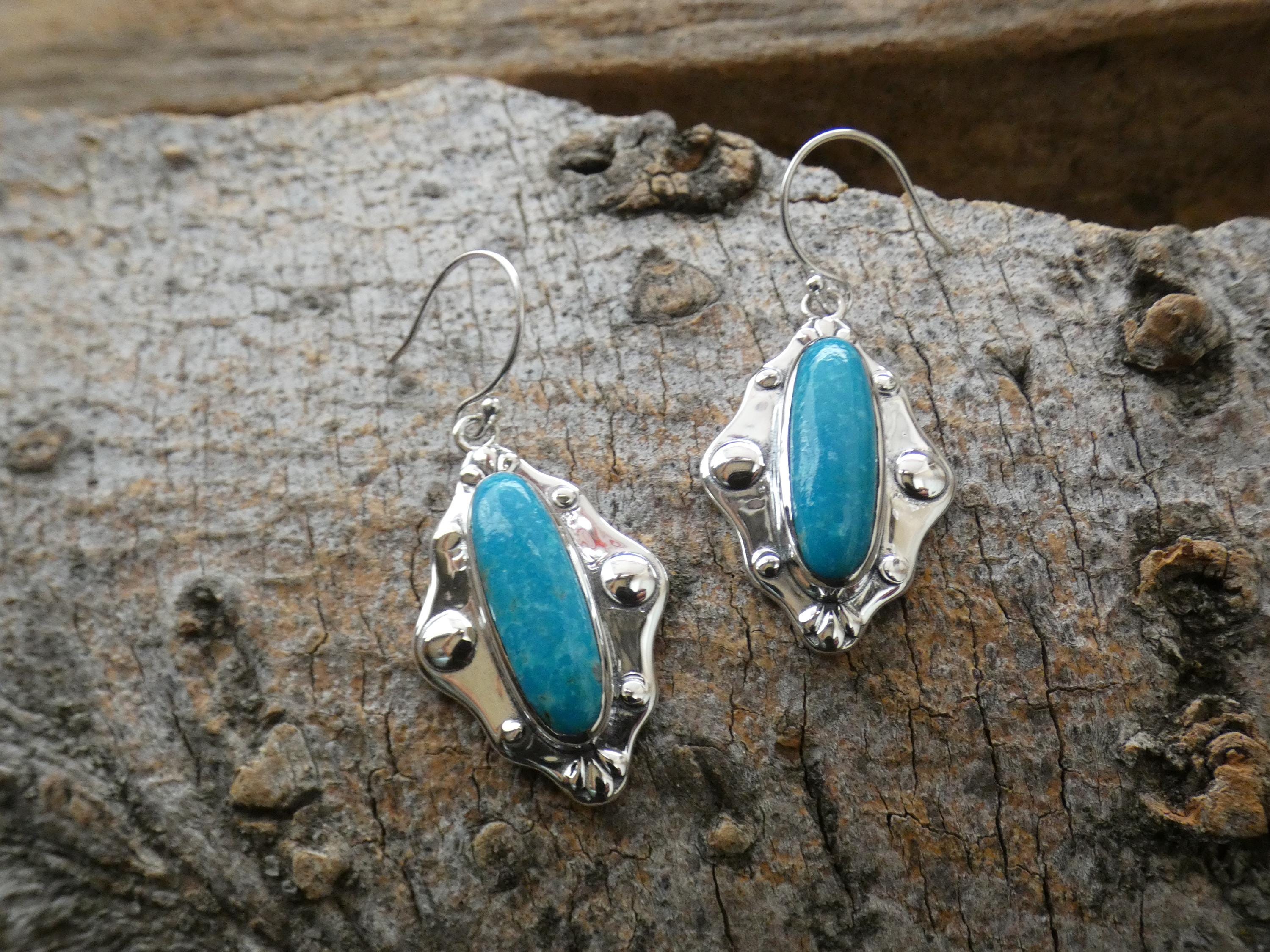 メキシカンターコイズ ブレスレット&イヤリング 美しいメキシカン